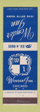 Matchbook Cover - Wonder Inn Chicago IL