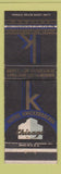 Matchbook Cover - Hotel Knickerbocker Chicago IL