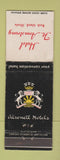 Matchbook Cover - Hotel Fort Armstrong Rock Island IL Alsonett WEAR