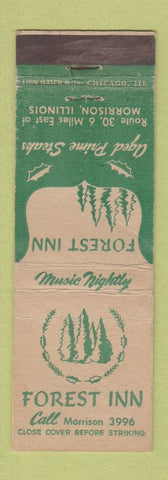 Matchbook Cover - Forest Inn Morrison IL WEAR