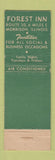 Matchbook Cover - Forest Inn Morrison IL WEAR