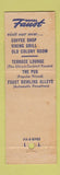 Matchbook Cover - Hotel Faust Rockford IL