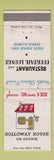 Matchbook Cover - Holloway House Skokie IL WEAR
