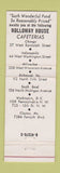 Matchbook Cover - Holloway House Skokie IL WEAR