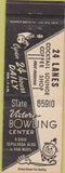 Matchbook Cover - Victory Bowling Center Van Nuys CA