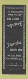Matchbook Cover - Franks Drive Inn East Peoria IL