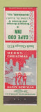 Matchbook Cover - Cape Cod Inn Burnham IL Christmas #1
