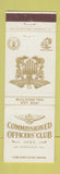 Matchbook Cover - Commissioned Officers' Club Jacksonville FL military