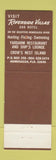 Matchbook Cover - Homosassa Springs FL Riverside Villas Motel