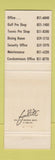 Matchbook Cover - Cypress Creek Orlando FL  golf club