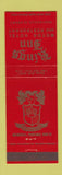 Matchbook Cover - Kings Inn Motor Hotel Restaurant Huntsville AL RED