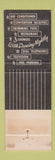 Matchbook Cover - The Guest House Motor Inn Birmingham AL