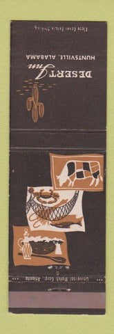 Matchbook Cover - Desert Inn Huntsville AL