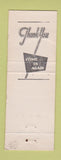 Matchbook Cover - Catalina Motel Huntsville AL WORN