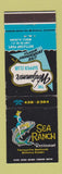 Matchbook Cover - Sea Ranch Restaurant Mobile AL girlie Windjammer