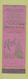 Matchbook Cover - David Gibson BBQ Huntsville AL WEAR PINK