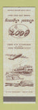 Matchbook Cover - Cook Travel Agency Huntsville AL