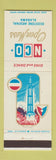 Matchbook Cover - NCO Open Mess Redstone Arsenal AL