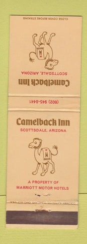 Matchbook Cover - Camelback Inn Scottsdale AZ