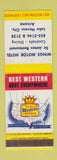 Matchbook Cover - Wings Motor Hotel Lake Havasu City AZ Best Western WEAR