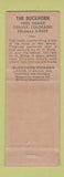 Matchbook Cover - Bkchorn Denver Colorado WEAR