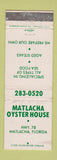Matchbook Cover - Matlacha Oyster House Matlacha FL WEAR