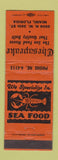 Matchbook Cover - Chesapeake Seafood Miami FL