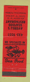 Matchbook Cover - Averill's Seafood Restaurant Pensacola FL