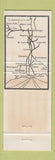 Matchbook Cover - Illinois Central Railroad Main Line of Mid America