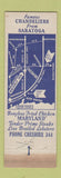 Matchbook Cover - Waverly Inn Cheshire CT Diorio's Waterbury WORN