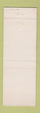 Matchbook Cover - Jamaica Inn Key Biscayne FL restaurant
