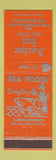 Matchbook Cover - Anchor Inn Port Orange FL ORANGE