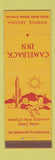 Matchbook Cover - Cambelback Inn Phoneix AZ cactus