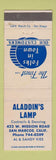 Matchbook Cover - Aladdin's Lamp San Marcos CA WEAR