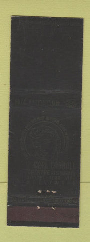 Matchbook Cover - Earl Carroll Theatre Hollywood CA WEAR
