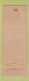 Matchbook Cover - Earl Carroll Theatre Hollywood CA WEAR
