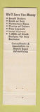 Matchbook Cover - California Match Company San Diego CA