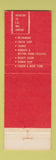 Matchbook Cover - Sheraton Hotel Los Angeles CA