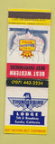 Matchbook Cover - Best Western Thunderbird Lodge Eureka CA