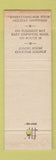 Matchbook Cover - Wequassett Inn East Harwich MA low phone #