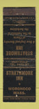 Matchbook Cover - Strathmore Inn Woronoco MA WORN