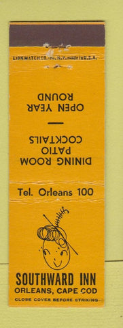 Matchbook Cover - Southward Inn Orleans Cape Cod MA #1