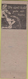 Matchbook Cover - The Chief San Francisco CA pinup  girlie back