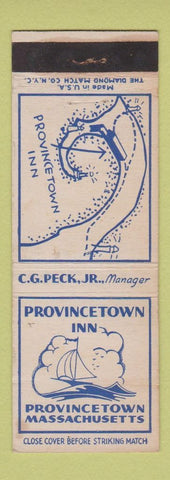 Matchbook Cover - Provincetown Inn MA Cape Cod