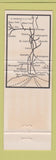 Matchbook Cover - Illinois Central Railroad