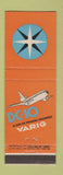 Matchbook Cover - Varig Airline DC-10
