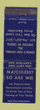 Matchbook Cover - Fort Devens MA Jobs Army Recruiting WEAR