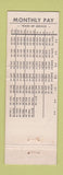 Matchbook Cover - Fort Devens MA Jobs Army Recruiting WEAR