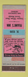 Matchbook Cover - Franki's Inn Detroit MI