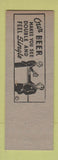 Matchbook Cover - Trail Inn Limon Colorado low phone # girlie